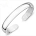 Chính hãng bạc vòng đeo tay 999 sterling bạc vòng đeo tay nữ gửi mẹ để gửi bạn gái mở bạc vòng tay sinh viên đơn giản hoang dã Vòng đeo tay Cuff