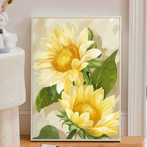 Sunflower Cross 2024 Новая линейная вышивка гостиная маленькая ресторан