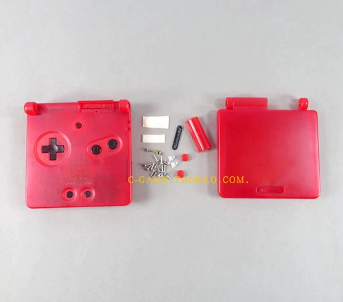 GBA SP Case Full Set Button GBA SP прозрачная корпус матовая оболочка GBA SP защитная оболочка