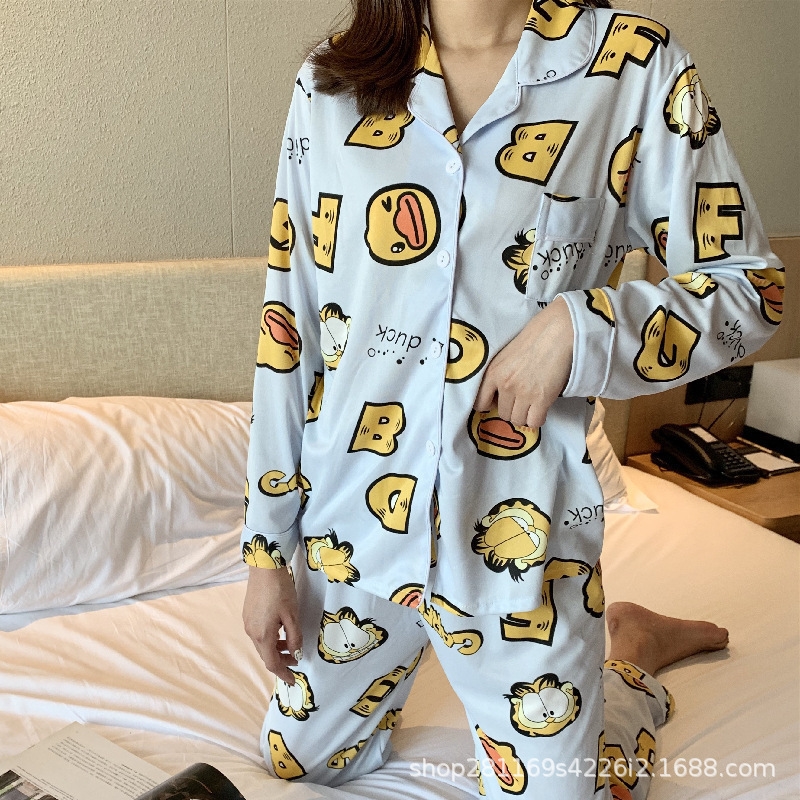 Home Is Not A CatpyjamasladiesNightwearWomenPajamassetPijamasSolid
