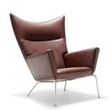 Крылья северная мода мода сплошной диван -стул Сист кафе Coffee L -Itted Croage Wing Стул Новый