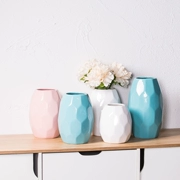 Nội thất đơn giản bình gốm sứ hoa khô sáng tạo nhỏ nước ngọt văn hóa hoa phòng khách hiện đại trang trí trang trí - Vase / Bồn hoa & Kệ