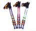 Trailblazer ngoài trời trekking ba lan bên ngoài khóa sợi carbon siêu nhẹ leo núi, sợi carbon mía ba phần tay chân trên bàn chân gậy leo núi trekking Gậy / gậy