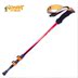 Trailblazer ngoài trời trekking ba lan bên ngoài khóa sợi carbon siêu nhẹ leo núi, sợi carbon mía ba phần tay chân trên bàn chân gậy leo núi trekking Gậy / gậy