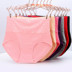 5 túi bông trong eo cao jacquard bụng đồ lót thoáng khí thoải mái quần cotton tóm tắt phụ nữ Tam giác