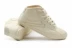 Feiyue nhảy giầy cao giày thể thao màu be của phụ nữ - Plimsolls