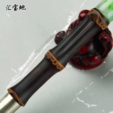 Длинный старомодный мундштук ручной работы, медная курительная трубка