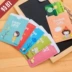 Xách tay sinh viên bữa ăn thẻ xe buýt thẻ bộ chủ thẻ ngân hàng korea sáng tạo hai mặt siêu mỏng id thẻ bộ id thẻ bộ