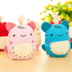 Phim hoạt hình sáng tạo vải túi chìa khóa nữ purse xe eo treo công suất lớn móc chìa khóa hoạt động quà tặng bán buôn ví da nữ Trường hợp chính