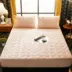 Giường flannel dày Giường đơn bảo vệ che bụi che phủ 1.5 1.8m giường trải giường Simmons bọc nệm