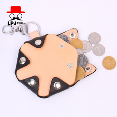 Рукав/kabaw/бумажник 老皮匠手工diy皮革皮具零钱硬币包钥匙扣亚克力版型图纸格bbx-75