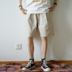 Kenting Xiangzi tùy chỉnh màu rắn quần short hoang dã nam Nhật Bản mùa hè thương hiệu thủy triều lỏng lẻo quần năm điểm nam giản dị - Quần short