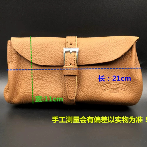 Кожаная универсальная барсетка, переносная сумка-органайзер