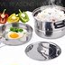 Ngoài trời nồi đa năng nồi inox nồi cắm trại dã ngoại chảo rán cầm tay có bếp dã ngoại đặt nhà 2-3 người - Bếp lò / bộ đồ ăn / đồ nướng dã ngoại bếp cồn dã ngoại Bếp lò / bộ đồ ăn / đồ nướng dã ngoại