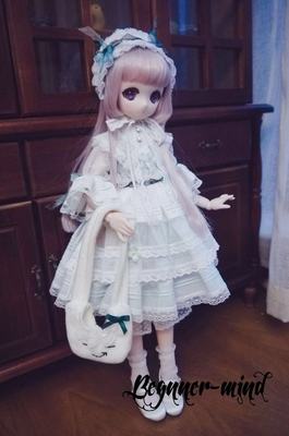 taobao agent [Pioneer] Macaron skirt BJD doll dress giant baby/MSD/SDM limited edition ten sets