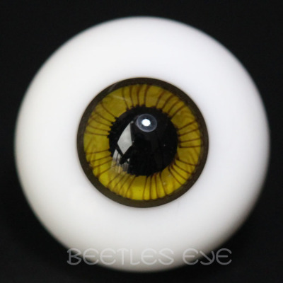 taobao agent [Beetles] BJD/SD baby with glass-eye bead black pattern new series W0 (with small iris)