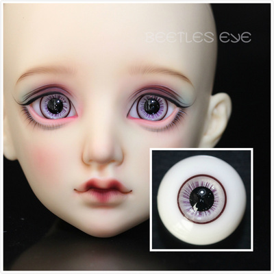 taobao agent [Beetles] BJD doll handmade glass eye bead mixed color series HJ-03