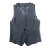 Suit vest vest nam phiên bản Hàn Quốc của Anh retro sọc giản dị vest vest hai mảnh phù hợp với chú rể ăn mặc thủy triều - Dệt kim Vest