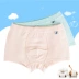 Zhongdatong 9 Chàng trai Boxer 10 Học sinh trung học cơ sở Quần lót 12 Cotton 13 tuổi 14-15 Chàng trai Bốn góc quần lót nam thun lạnh siêu mỏng Nam giới