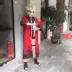 Xoài Naruto Quần Áo Anime Trang Phục Hóa Trang Uzumaki Naruto Thế Hệ Thứ Hai Áo Choàng Phối Tóc Giả Giày Cosplay Naruto