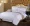 Khách sạn sao cho giường ngủ bán buôn 40 60 trắng satin jacquard vận chuyển chăn mền nhà khách - Quilt Covers