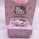 Boutique S925 Bạc Hellokitty Hello Kitty Vòng tay trẻ em Chuông trẻ em Hoạt hình Gửi Vòng tay bạn gái vòng tay handmade Vòng đeo tay Cuff