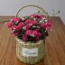 Wicker chậu hoa bình hoa mây hoa cổ điển vườn hoa chậu hoa xô giỏ hoa trồng trong chậu inserter Vase / Bồn hoa & Kệ
