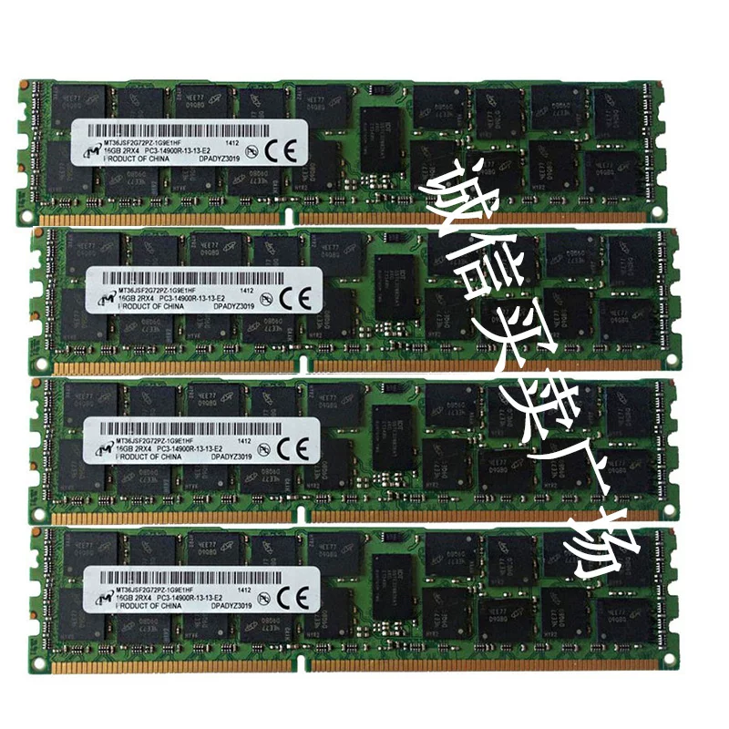 Яблочный ME253 MD878 MAC Pro мусорные баки DDR3 1866 ECC 64GB 16GBX4