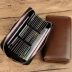 Gói thẻ chống trộm đa chức năng Bộ thẻ accordion dài đa chức năng Gói tín dụng ngân hàng Thẻ chống da khử khử NFC túi cầm tay nam Chủ thẻ
