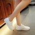 Mùa xuân 2018 phiên bản Hàn Quốc hoang dã của những đôi giày trắng thấp để giúp giày nữ sinh viên thủy triều với những đôi giày nhỏ giản dị giày sandal nữ đi học Giày cắt thấp