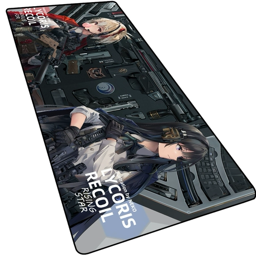 Lycoris Recoil Loco Lisi Mouse наложила на Runa Kana Jincu тысячи анимационных блокнот