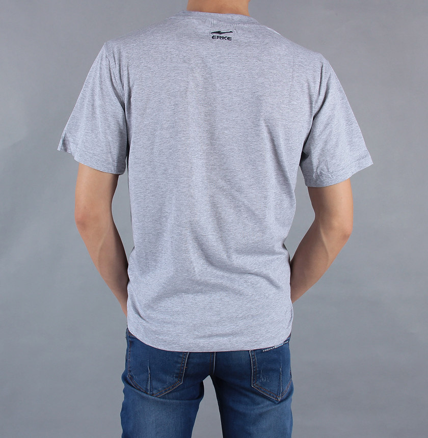 特步短袖t恤 男短袖短袖t血夏季新款圆领棉短袖休闲运动透气男装