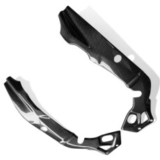 Углеродного волокна бумаги 宝马bmw s1000rr 2015-2018年碳纤维左右隔热防烫侧板大梁车架罩