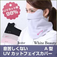 Дышащая уличная японская импортная медицинская маска, защита от солнца, УФ-защита, с защитой шеи