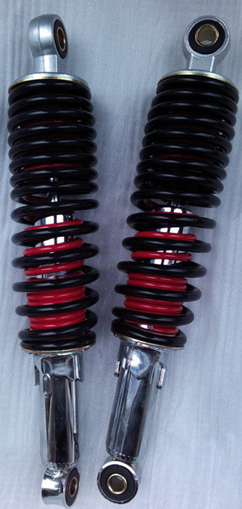 减震器 黑红双弹簧加重适合125150改装用 包邮原厂正品川东摩托车减震