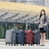 Xe đẩy trường hợp phổ wheel vải 20 vali nam 24 sinh viên hộp mật khẩu nữ nội trú du lịch vali hành lý túi 28 inch