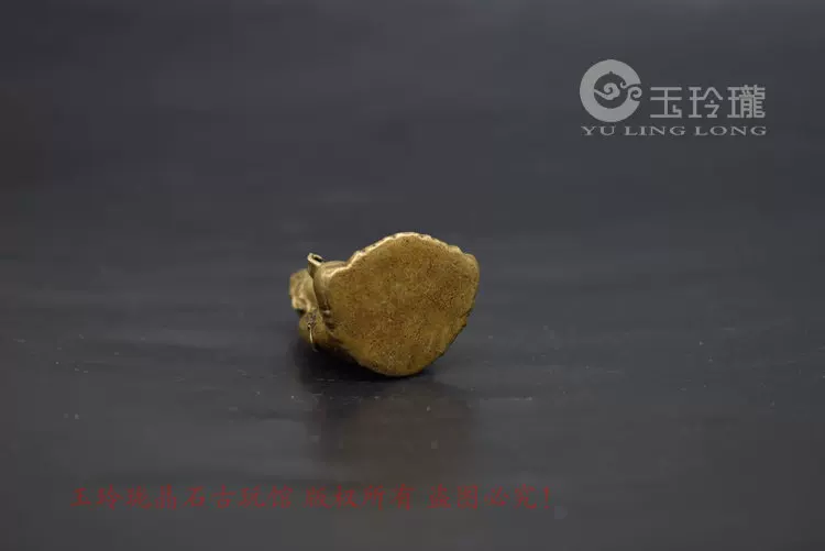 黄铜观音菩萨小摆件实心铜雕佛像铜艺仿古做旧铜佛像古玩铜器铜雕