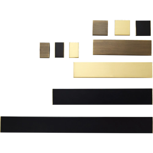Daoru Quan Copper Modern Nordic персонализированные персонализированные руки черные золотые розыгрыши -Кабинет -ворота Добавление бумаги гардероба