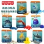 Authentic Fisher đáy Biển cột nhỏ tàu ngầm báo cáo bộ sưu tập gói dưới nước sinh vật phù hợp với chơi nhà đồ chơi FCH12 xe đồ chơi