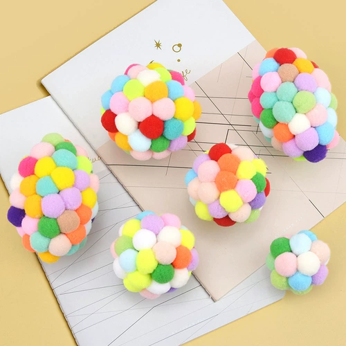 Игрушка, плюшевый колокольчик, «сделай сам», домашний питомец, кот