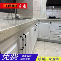 Ханчжоу в целом шкаф Xiaoshan Kitchen Sainte Wardreob панель Мидский шкаф дверь Маленькая квартира кухня переворачивается новый