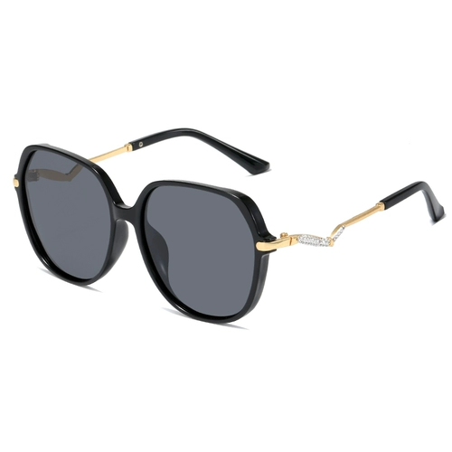 Те же самые звездные солнцезащитные очки модная песня Zuer Star Polarized Retro Small Box Sunglasses Девушка с изображением очков для лица маленькие очки