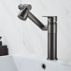 Vòi gia dụng hoàn toàn bằng đồng cánh tay vòi chậu rửa cơ đa năng chậu nóng lạnh chậu rửa phòng tắm vòi nước gắn tường inax