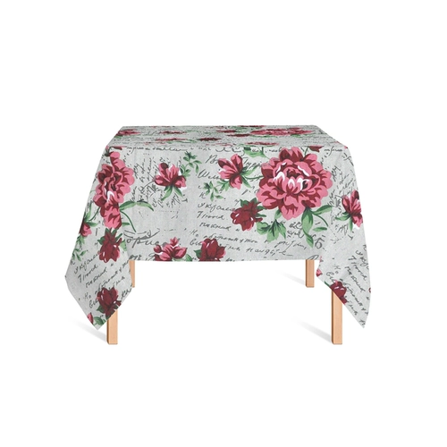Скандинавская ткань, квадратный журнальный столик, из хлопка и льна, в американском стиле
