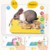 AR vòng tròn thẻ 3D thông minh nhận thức thẻ trẻ em giáo dục sớm thẻ câu đố lật sách để xem thẻ kiến ​​thức đồ chơi khai sáng