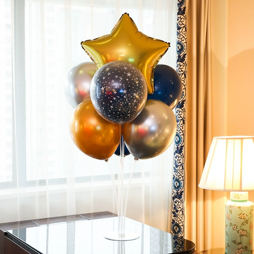 Настольный воздушный шар, трубка, украшение, макет, популярно в интернете