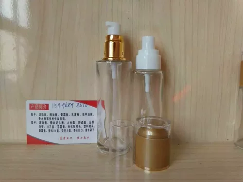 Прозрачная тара, стеклянная акриловая бутылка, духи, косметический распылитель