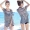 Áo tắm nữ ba mảnh bảo thủ Hàn Quốc gợi cảm mùa xuân nóng bỏng ngực nhỏ thu thập bụng bầu bikini bikini phù hợp với bộ đồ bơi - Bikinis shop do boi