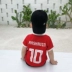 Chen Chen Ma bé quần áo trẻ em trẻ em mùa hè của bóng đá quần áo 2018 trẻ em của World Cup bé jersey ngắn tay t-shirt Áo thun