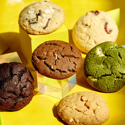 有饭迷你多口味混合装美式巧克力柠檬抹茶花生可可咖啡软曲奇包邮